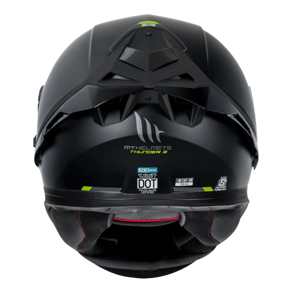 MT Thunder 3 Pro Solid Helmet (Matt)