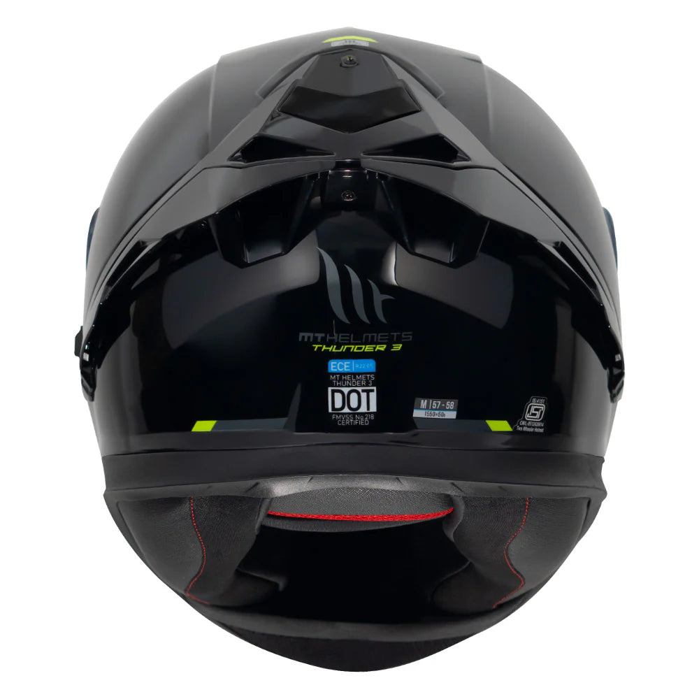 MT Thunder 3 Pro Solid Helmet (Gloss)