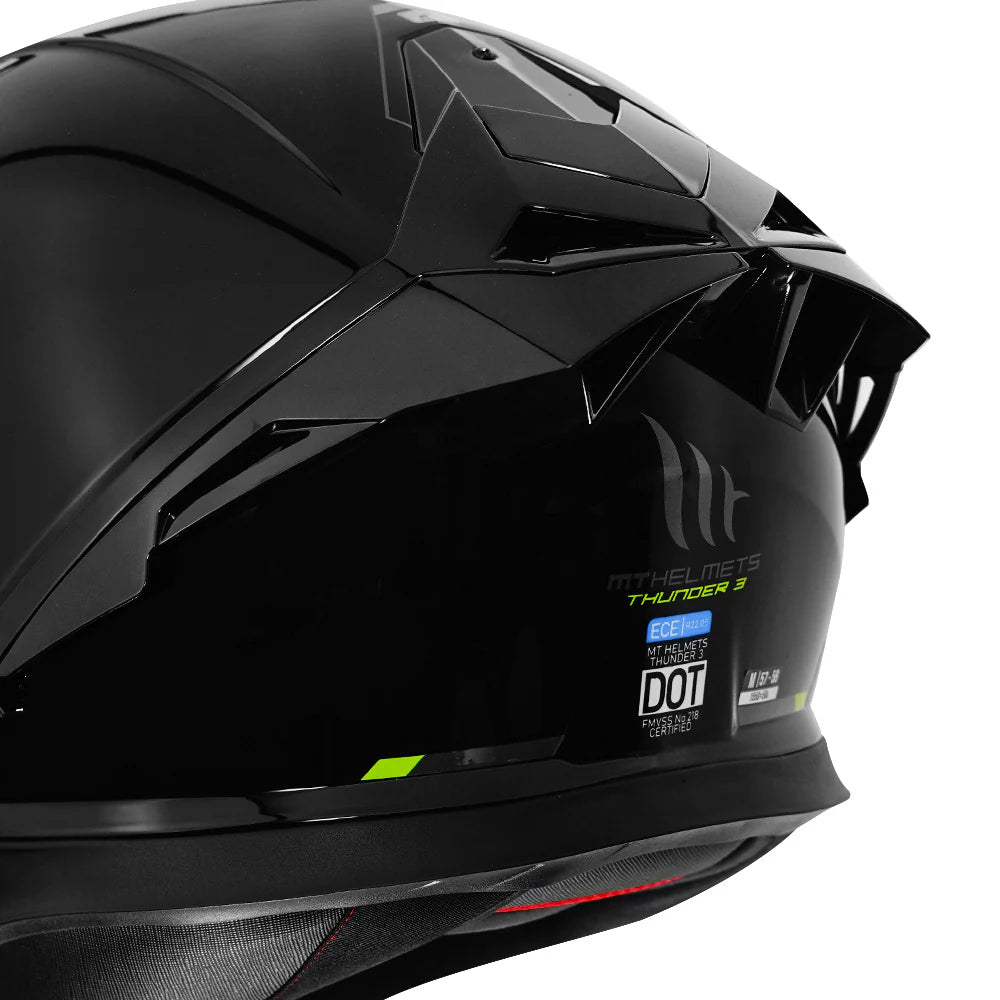 MT Thunder3 Pro Solid Helmet (Gloss)