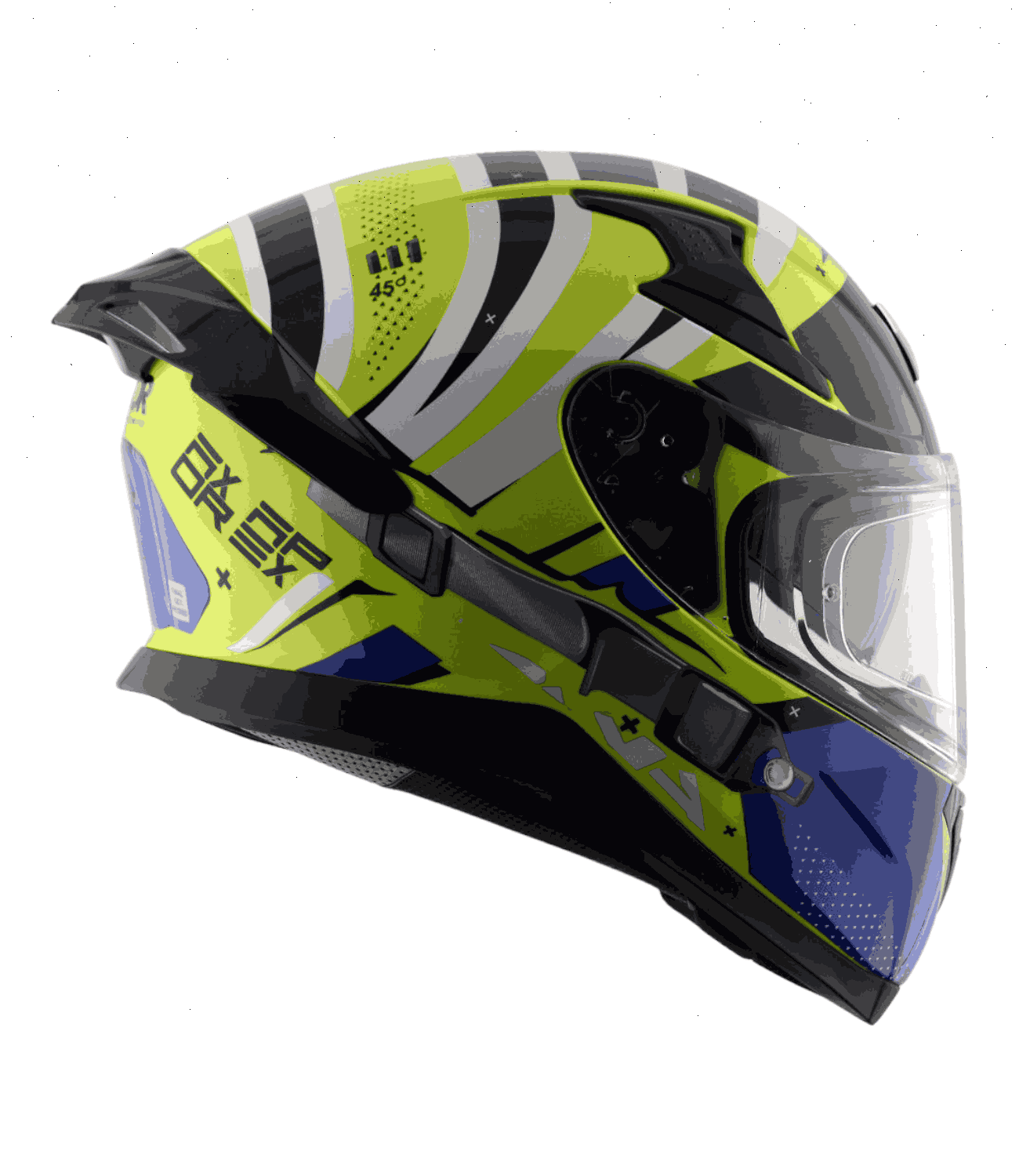 Axor Apex Hex-2 Helmet Neon Yellow Blue