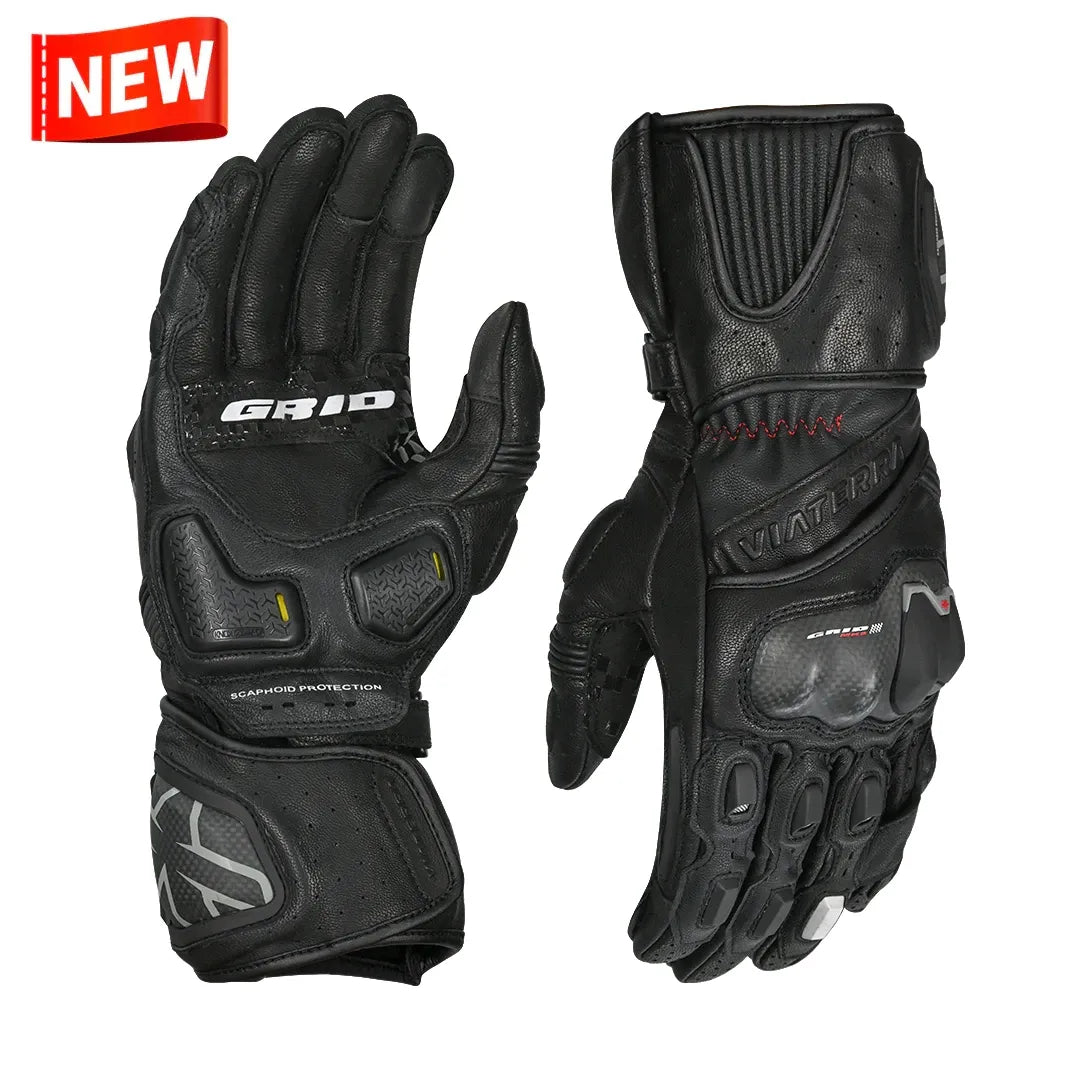 VIATERRA GRID MK3 – Full Gauntlet Riding Gloves