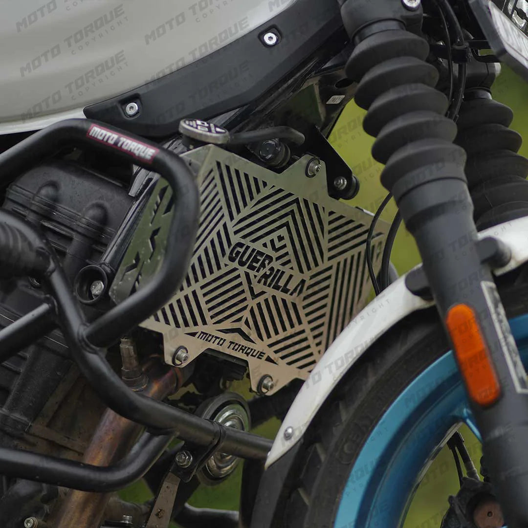 Moto Torque Radiator Guard For Royal Enfield Guerrilla 450