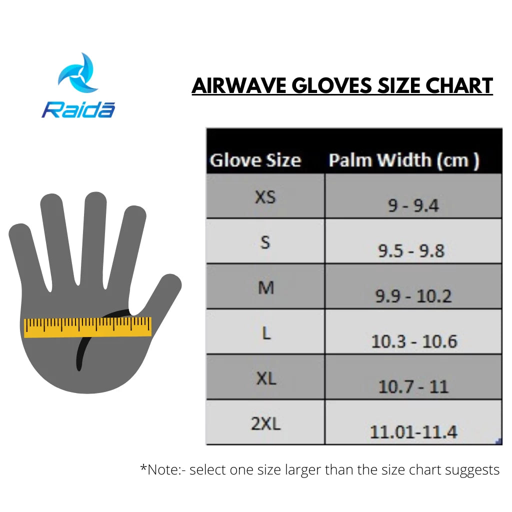 Raida AirWave Gloves - White