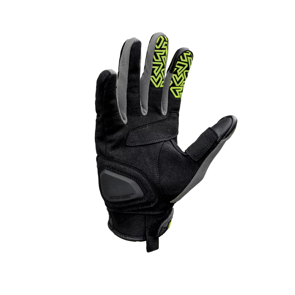 Raida Drift Motorcycle Gloves - Hi-Viz