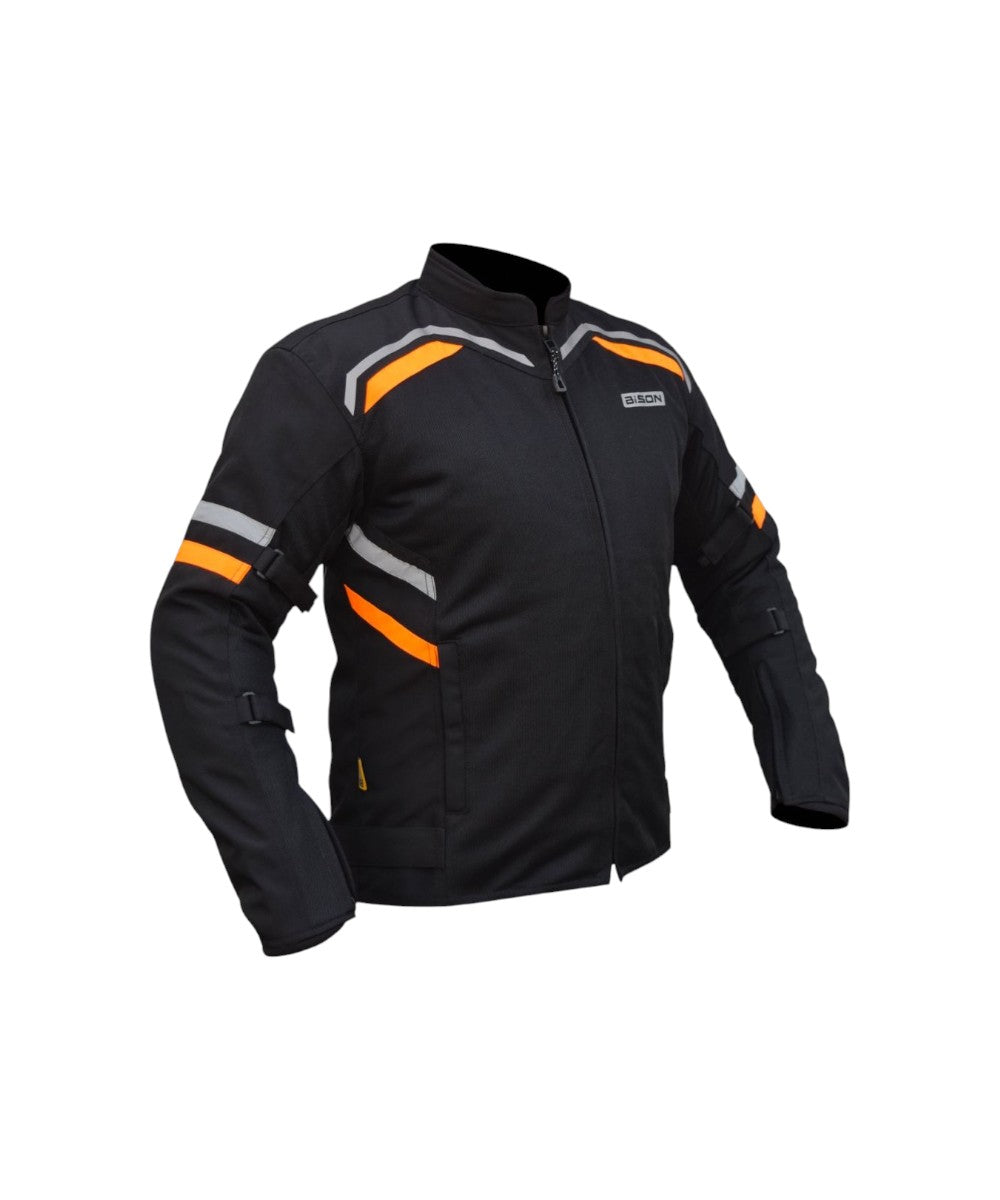 Bison Raptor V.2 – Black/Orange Jacket