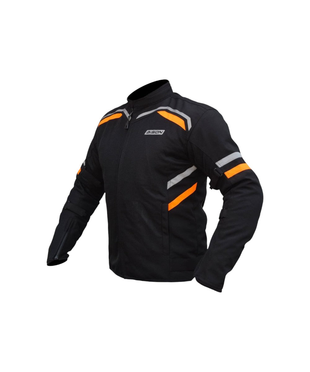 Bison Raptor V.2 – Black/Orange Jacket