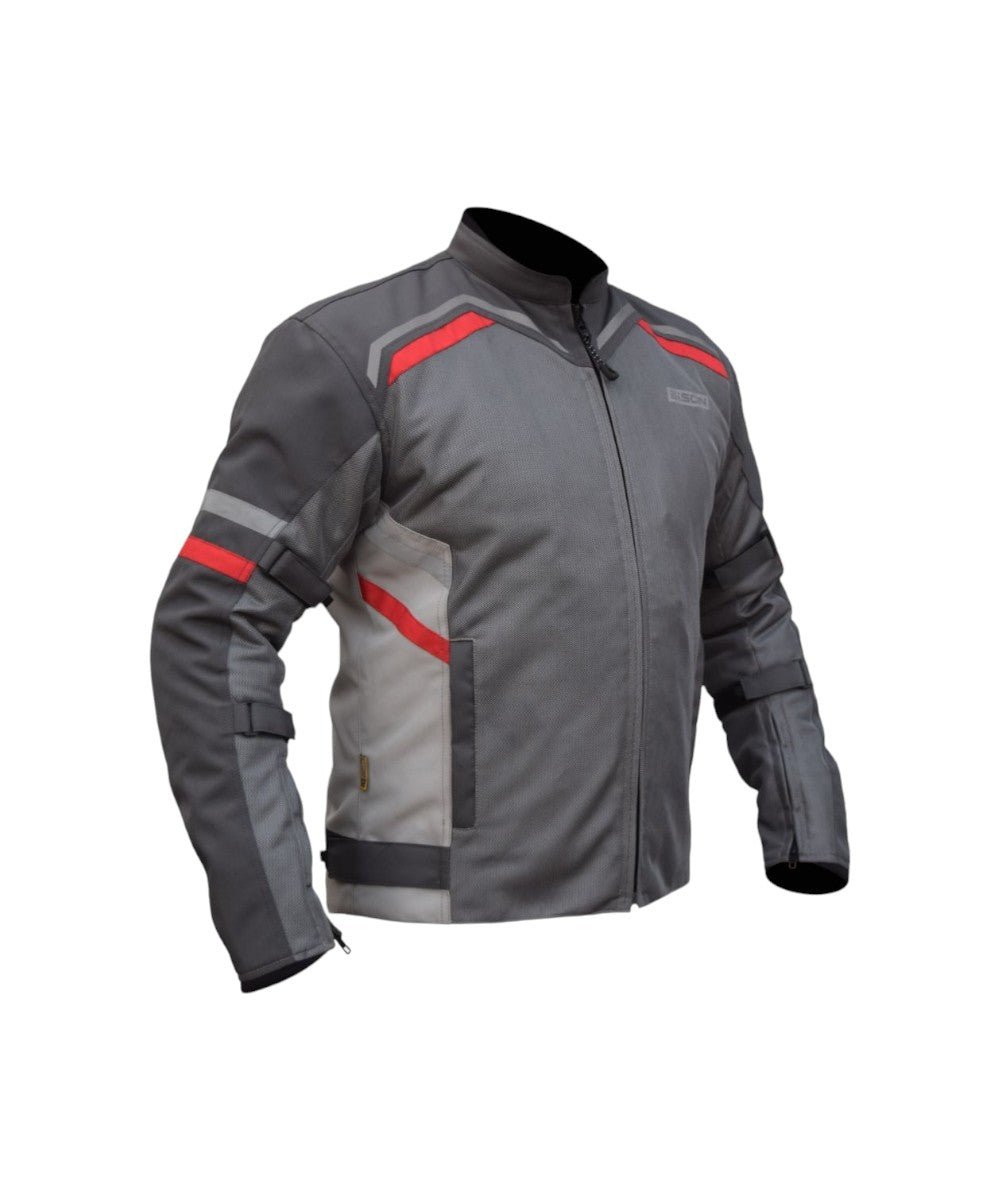 Bison Raptor V.2 – Grey / Red Jacket