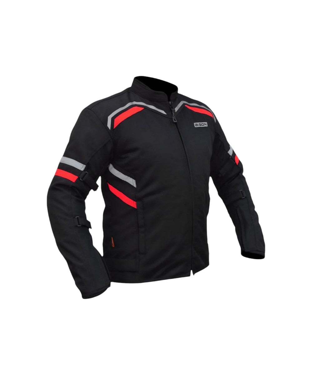 Bison Raptor V.2 – Black/Red Jacket