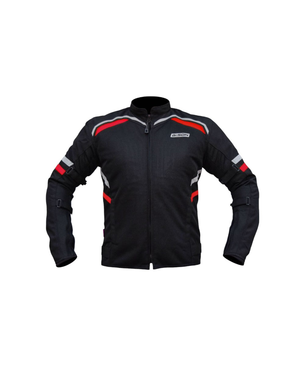 Bison Raptor V.2 – Black/Red Jacket