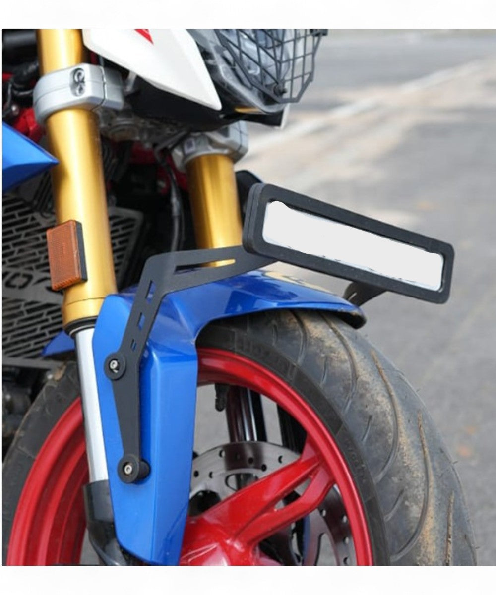 BMW G 310 R Number Plate Relocator