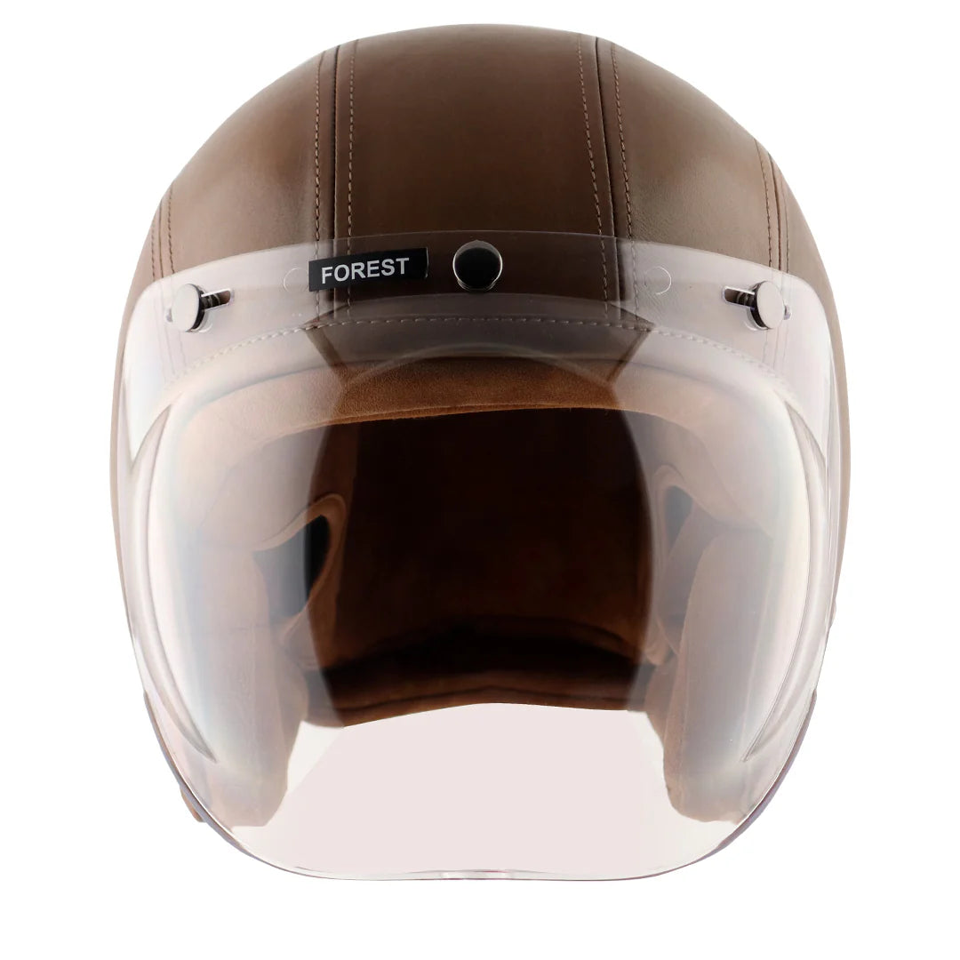 Axor Retro Jet Leather Helmet