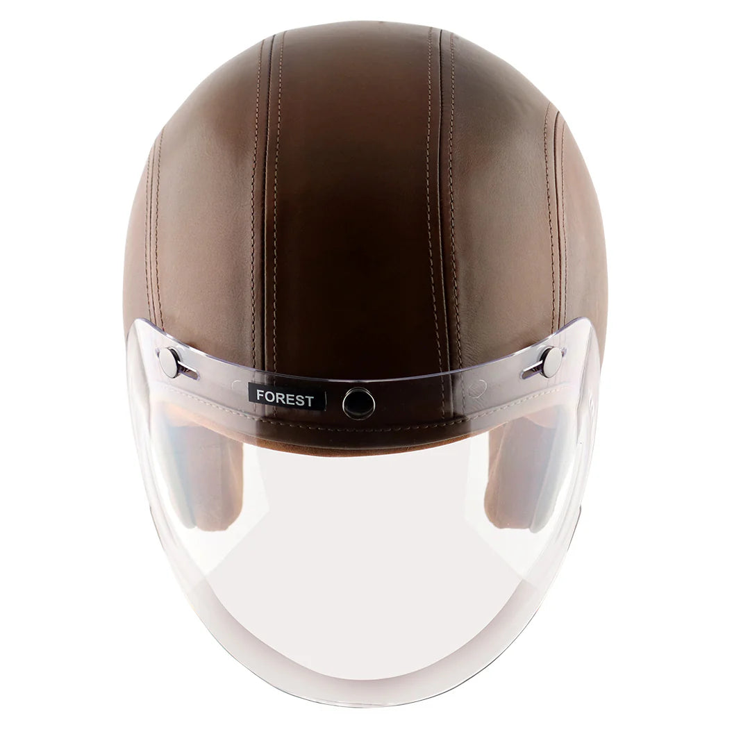 Axor Retro Jet Leather Helmet