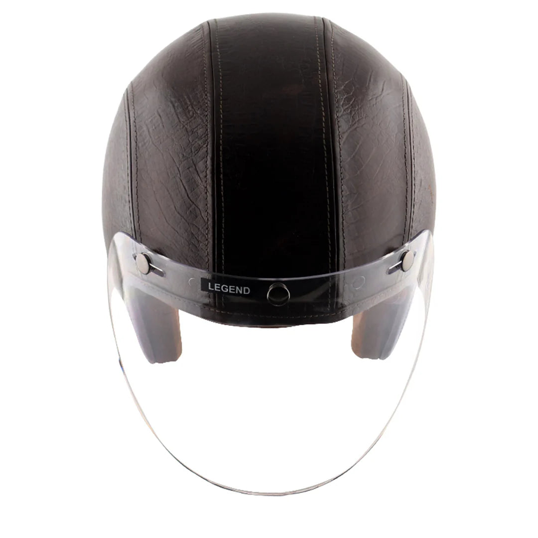 Axor Retro Jet Leather Helmet