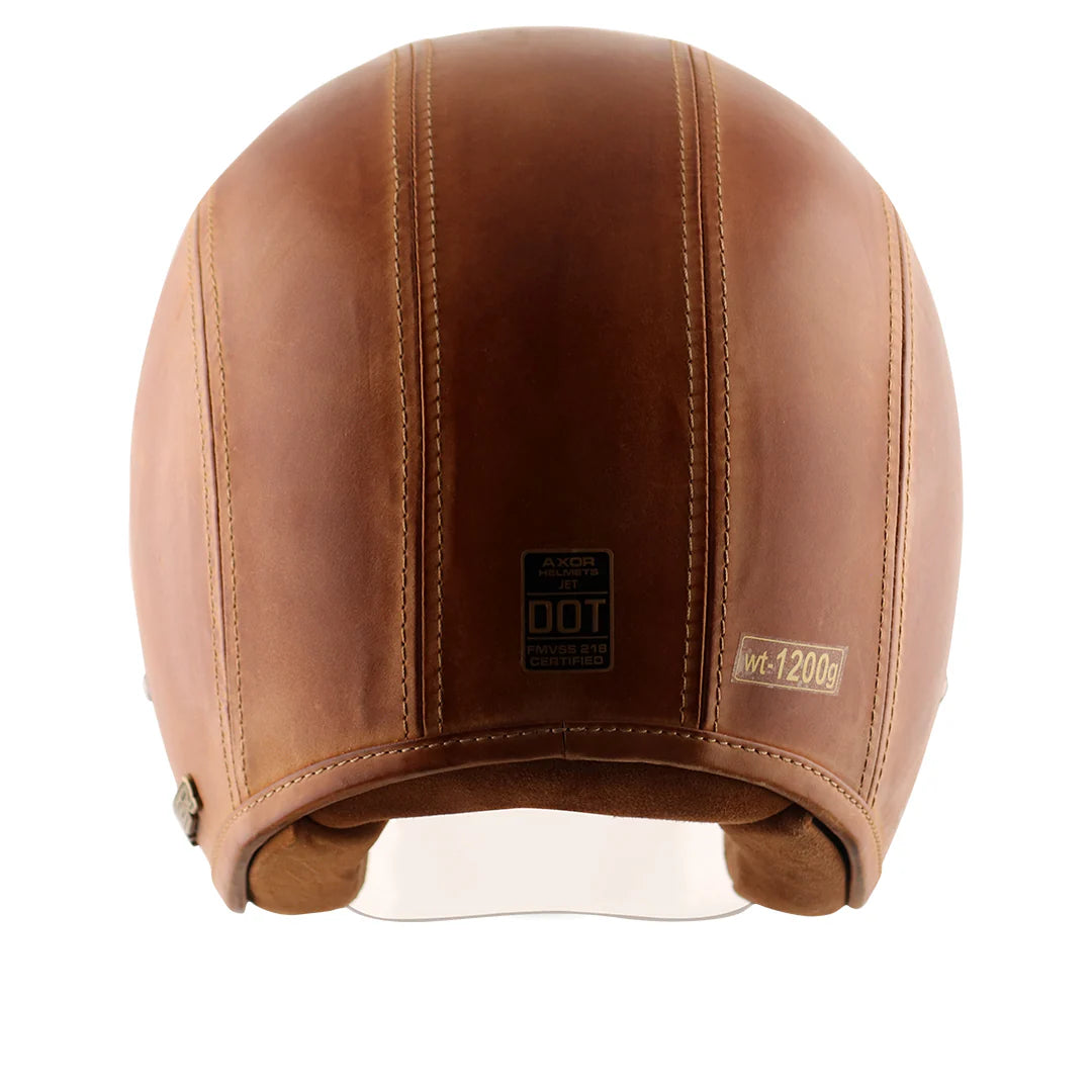 Axor Retro Jet Leather Helmet