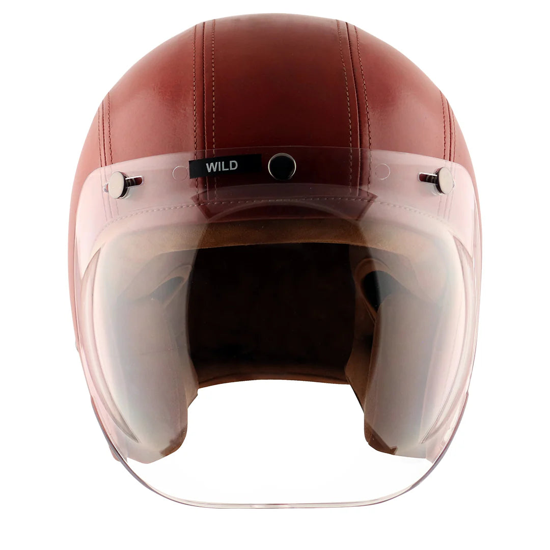 Axor Retro Jet Leather Helmet