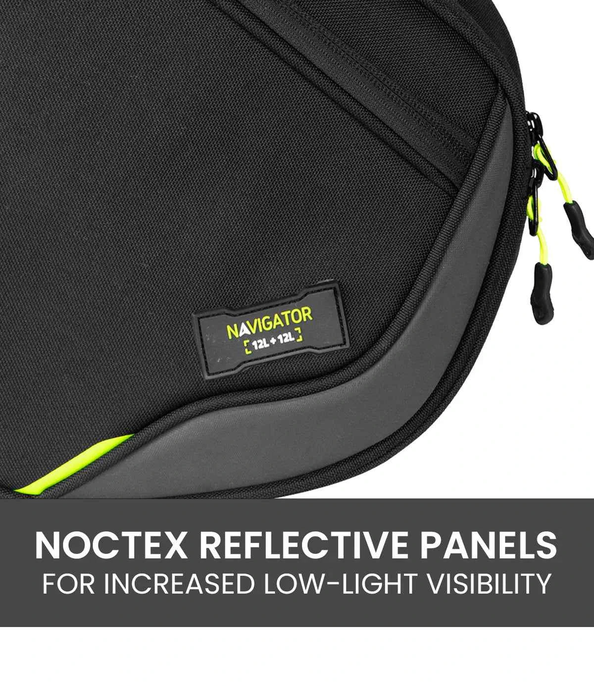 Rynox Navigator Frame Bags 24L Stormproof - For Royal Enfield Himalayan 450 - Motodrift