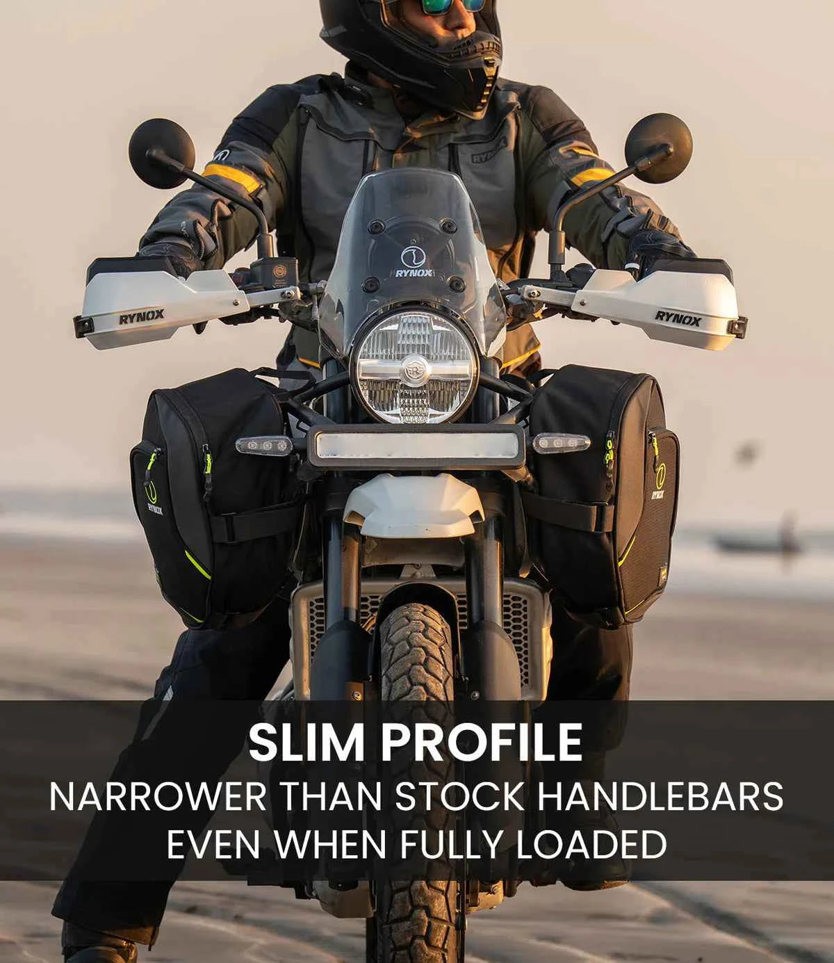 Rynox Navigator Frame Bags 24L Stormproof - For Royal Enfield Himalayan 450 - Motodrift