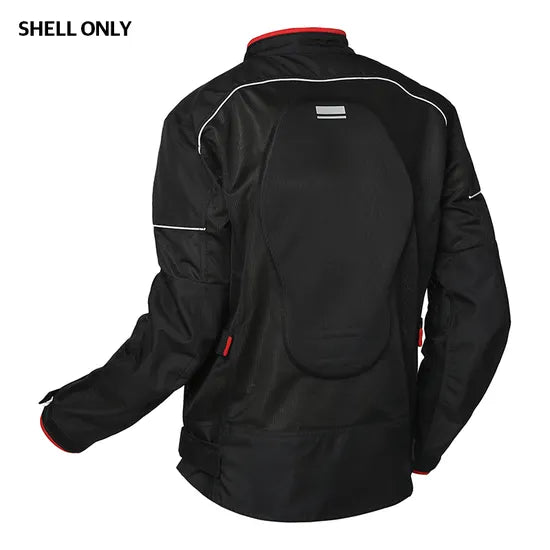 Streetwind V2 Riding Jacket Shell - Black