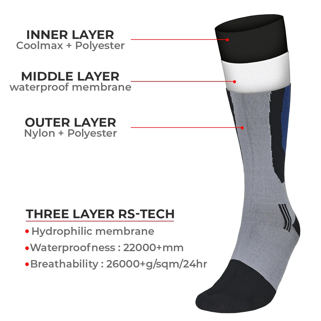 VIATERRA RANDY SUN – Waterproof Socks Knee High X-217