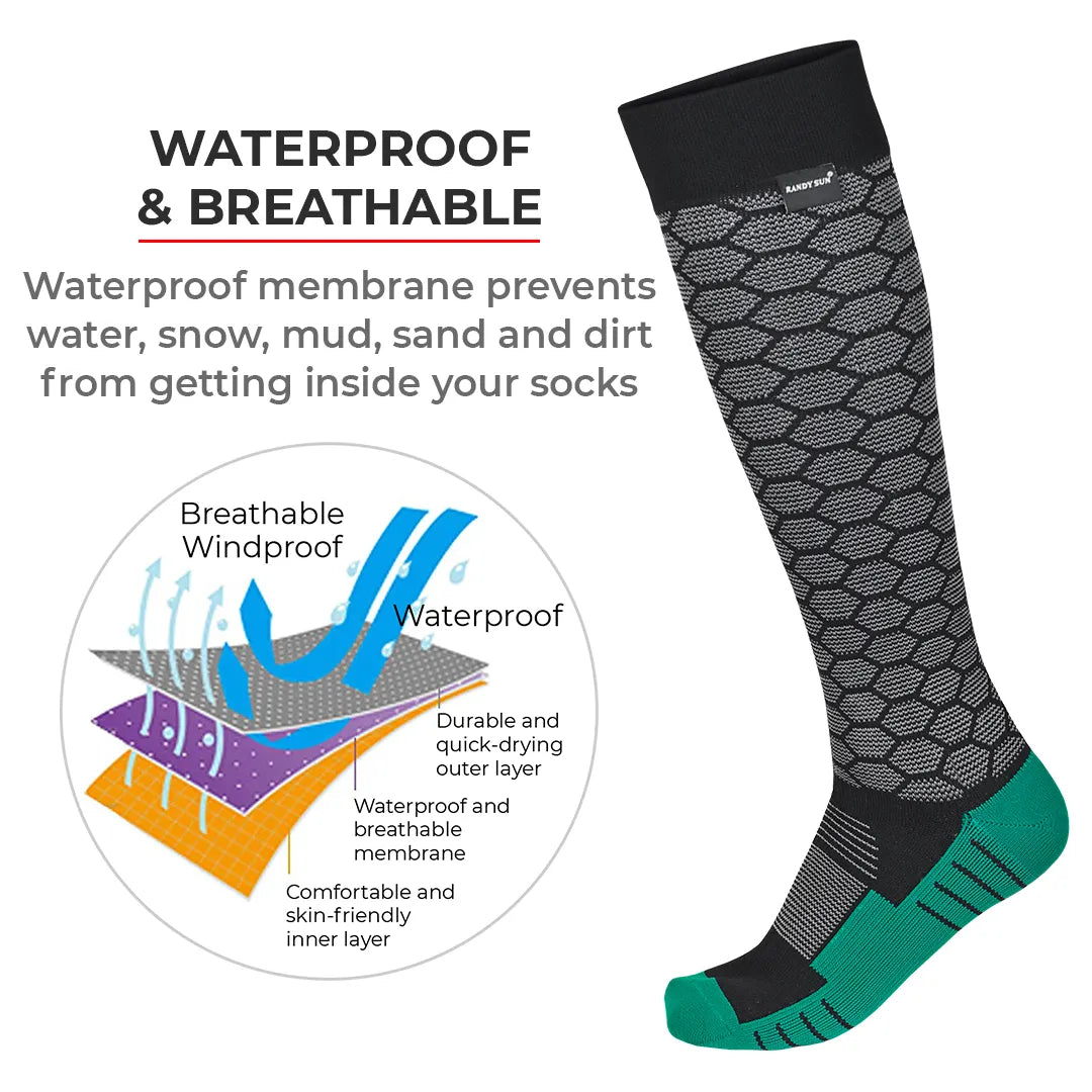 VIATERRA RANDY SUN – Waterproof Socks Knee High