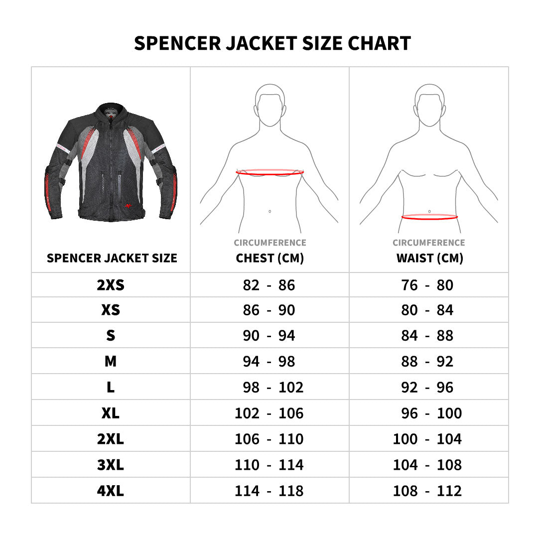 ViaTerra Spencer Street Mesh Riding Jacket - Black Hi-Viz