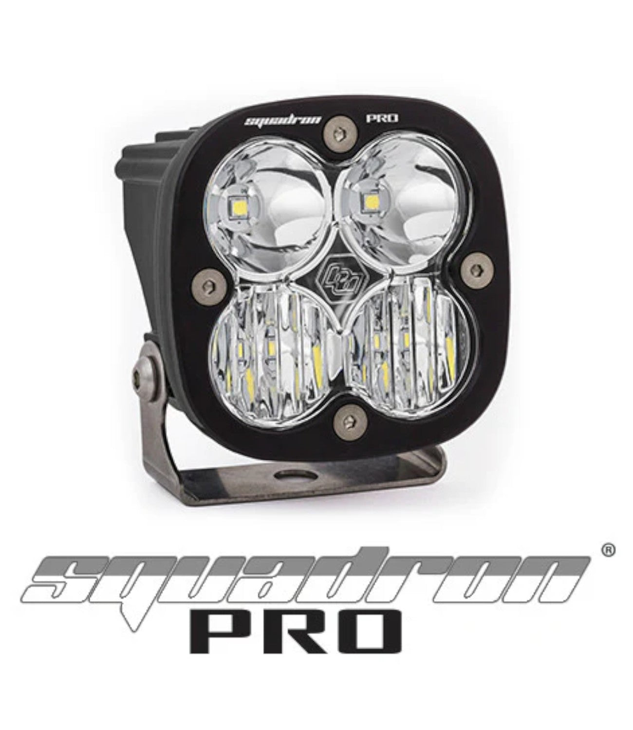 Baja Designs Squadron Pro LED Auxillary Lights - Black (Pair)