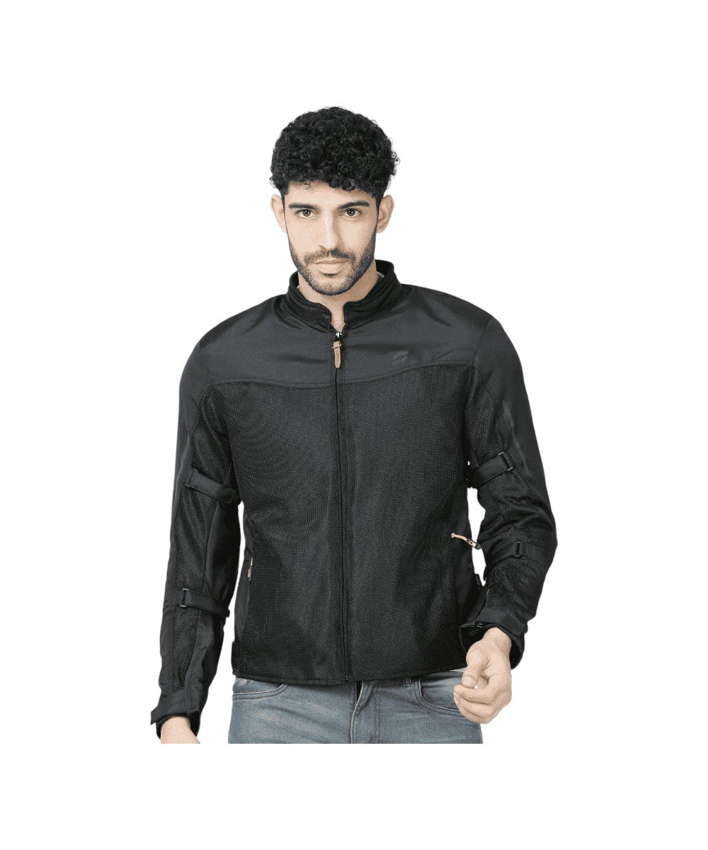 Solace Thrift Mesh Jacket - Minima Black