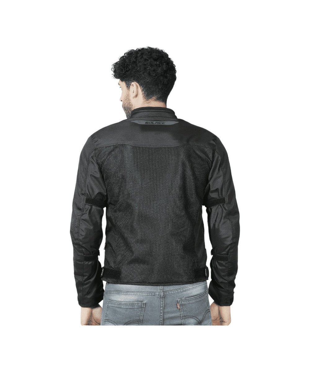 Solace Thrift Mesh Jacket - Minima Black