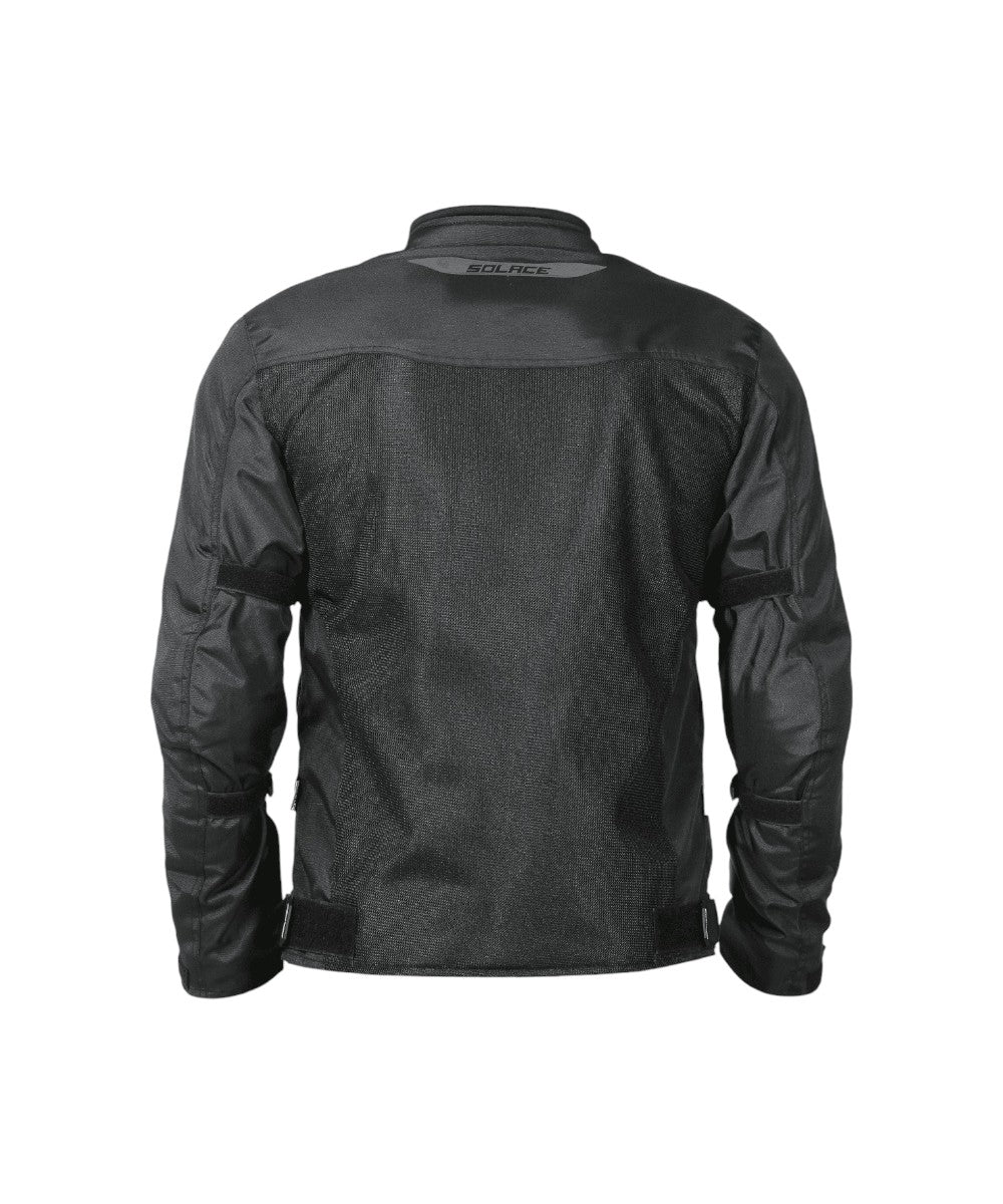 Solace Thrift Mesh Jacket - Minima Black