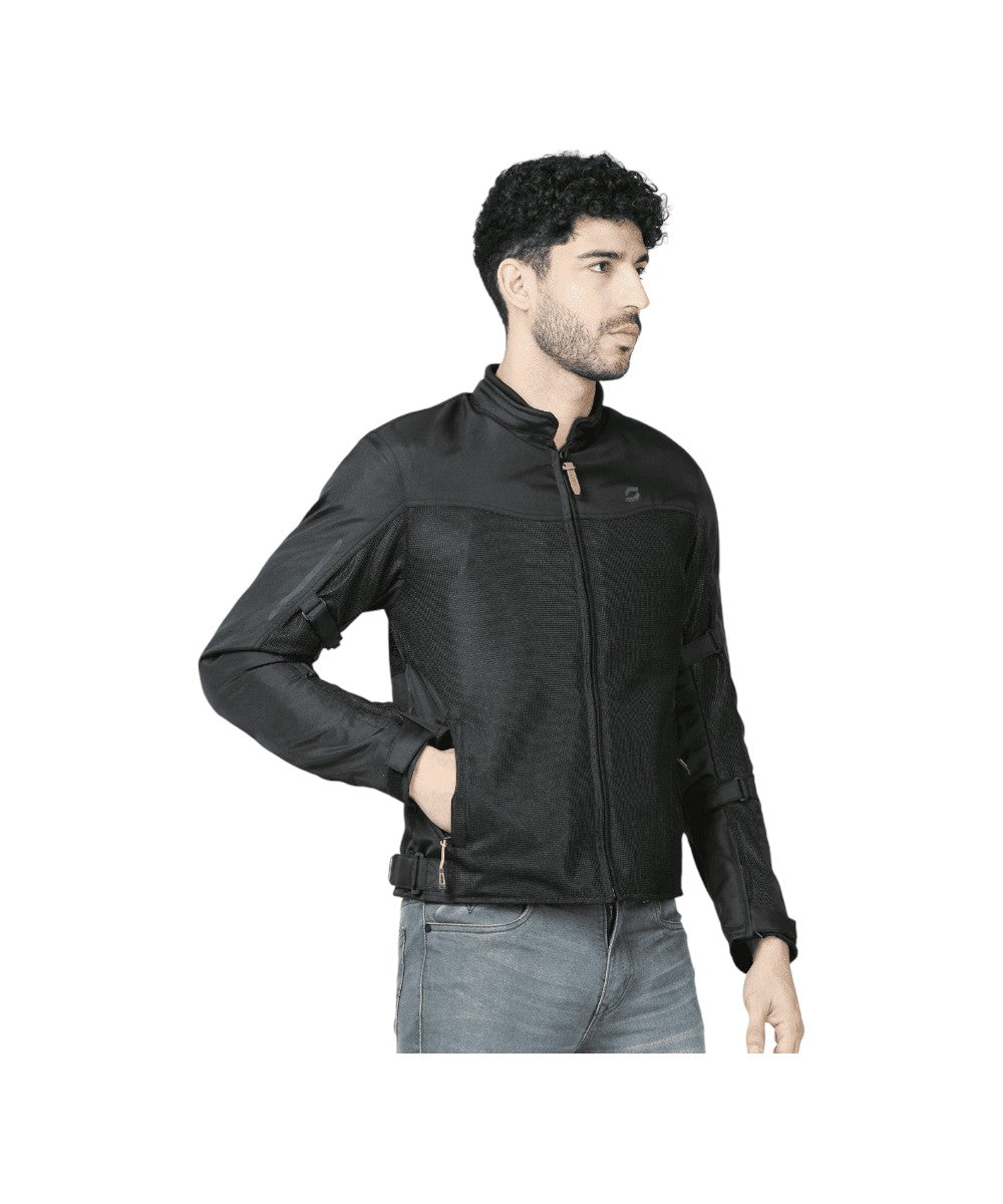 Solace Thrift Mesh Jacket - Minima Black