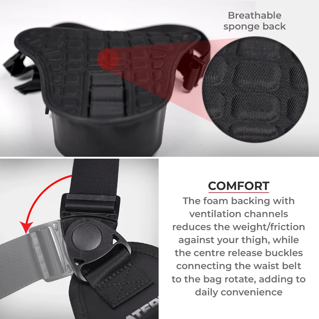 100% Waterproof Thigh Bag