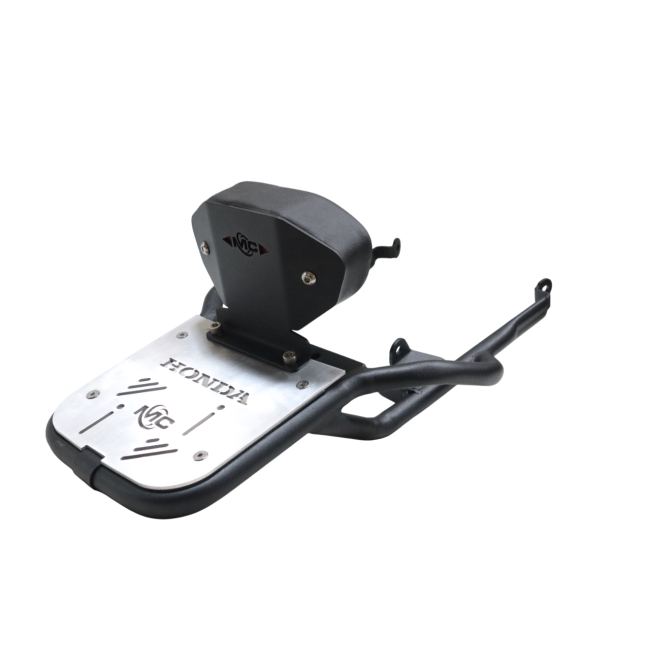 Top Rack With Plate For Honda CB 350 - Silver