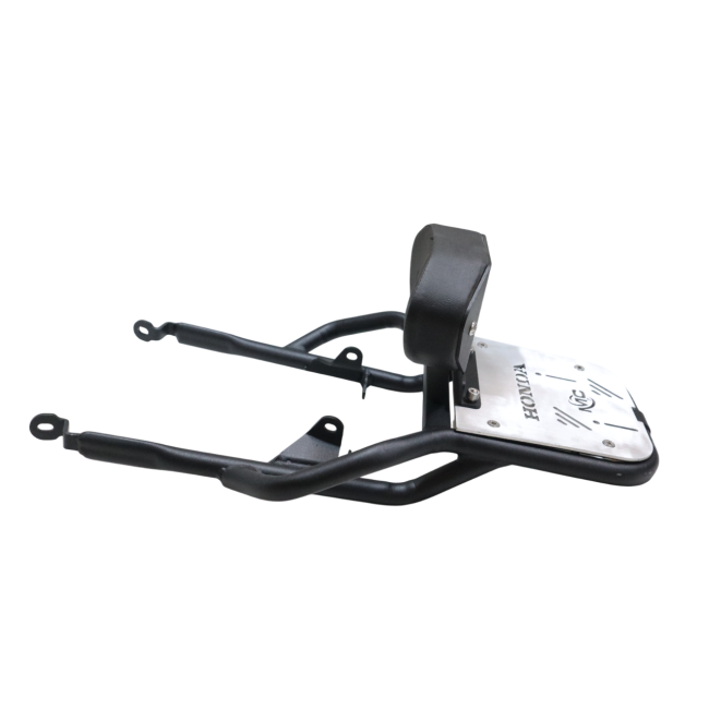 Top Rack With Plate For Honda CB 350 - Silver