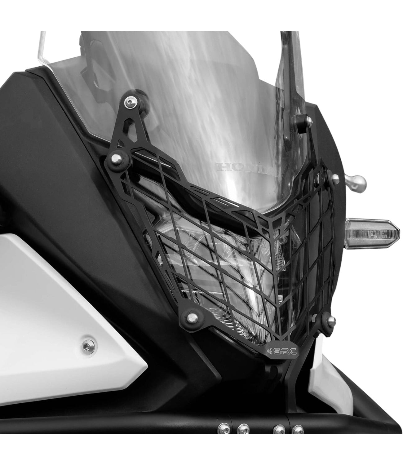 SRC Headlight Guard - Black For Honda Transalp XL 750