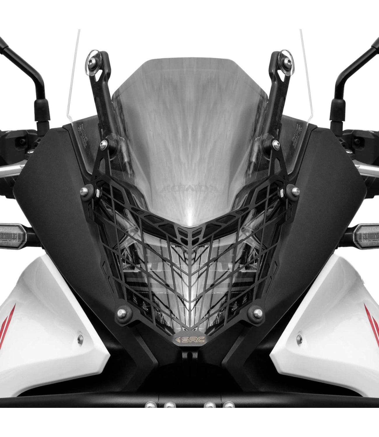 Honda Transalp XL 750 Headlight Guard - Black