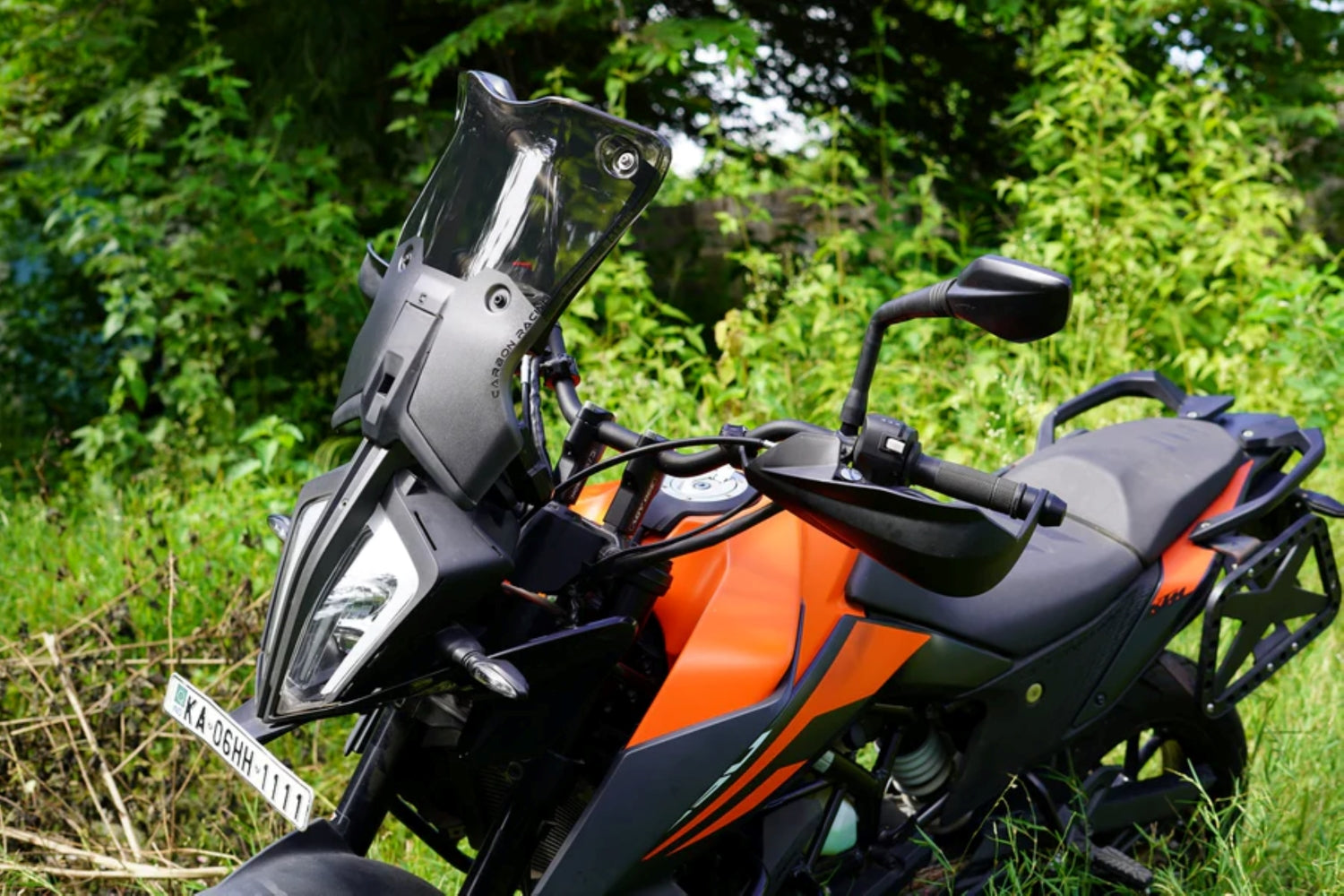 Carbon Racing V2 Touring Windscreen For KTM 250 / 390 Adventure