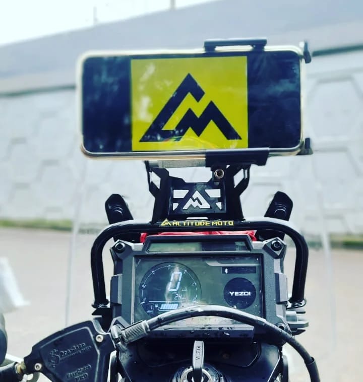 Altitude Moto GPS Mount For Yezdi Adventure