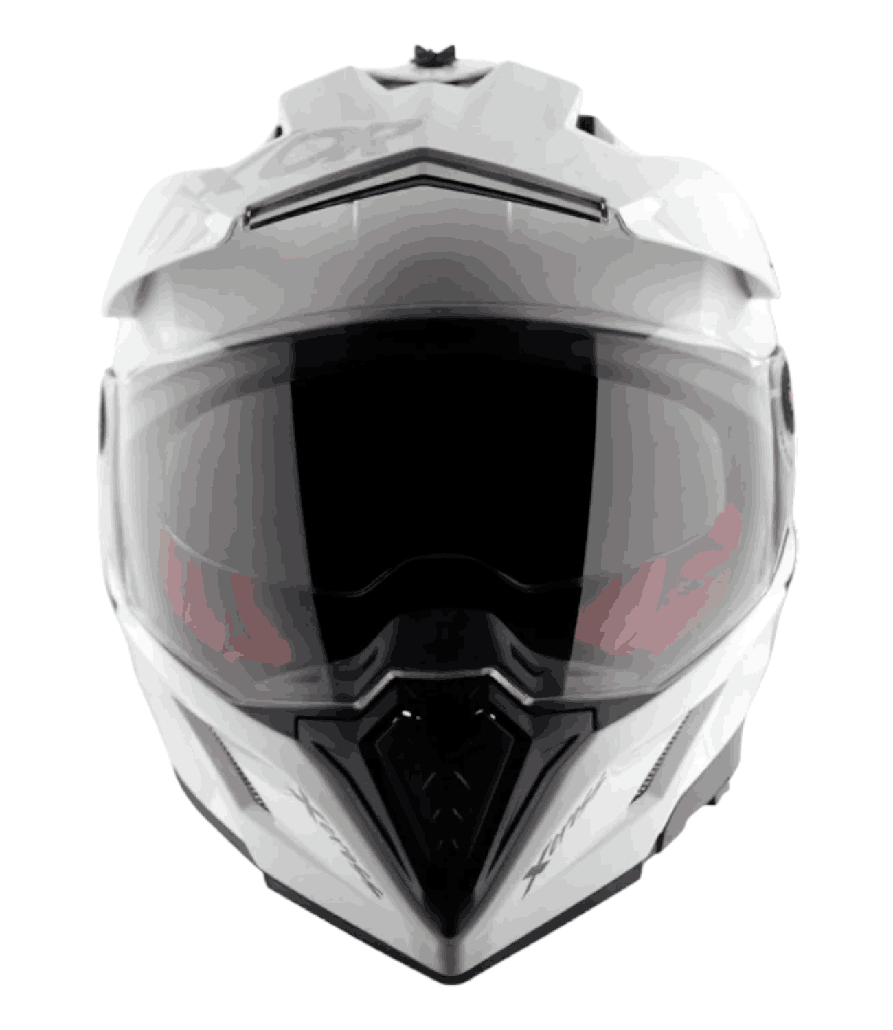 Axor X-Cross Dual Visor Helmet White