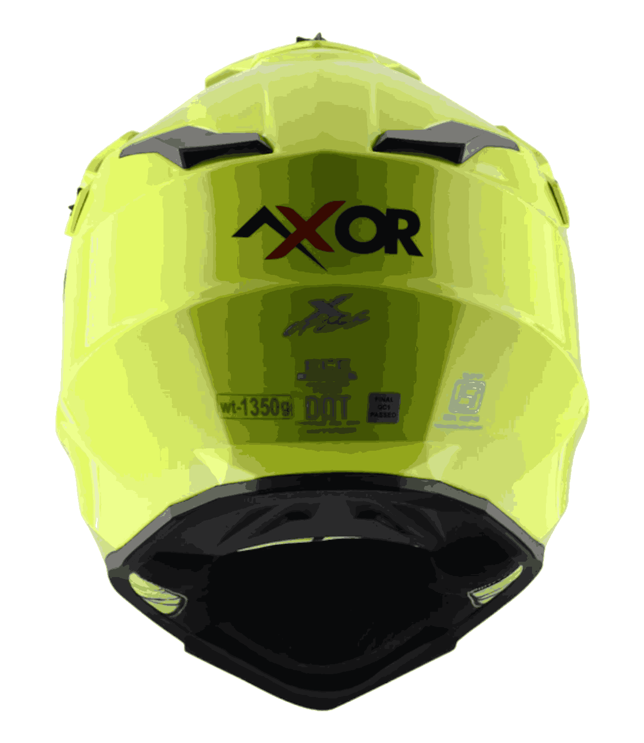 Axor X-Cross Single Color Helmet Neon Yellow