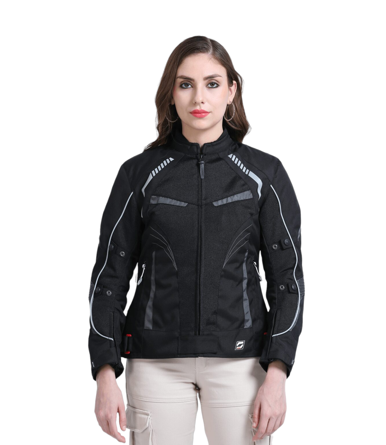 Solace ASMI Ladies Jacket V3.0 Black & Grey