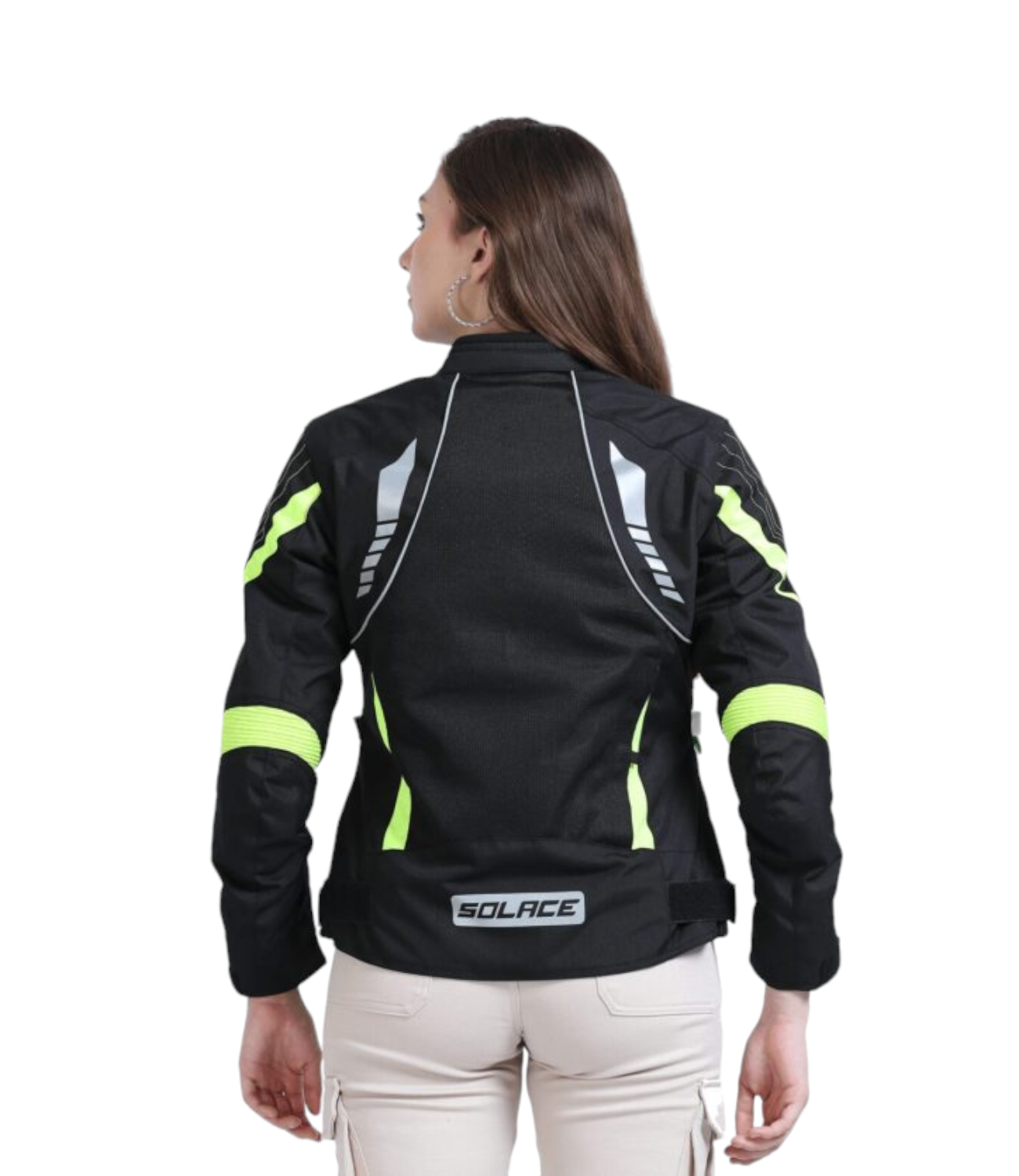 Solace ASMI Ladies Jacket V3.0 - Black & Neon