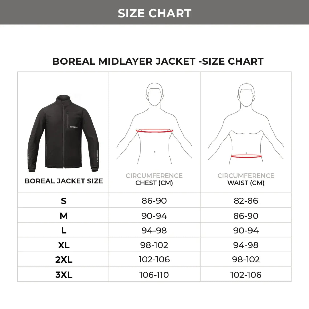 VIATERRA Boreal Mid-Layer Warm Jacket