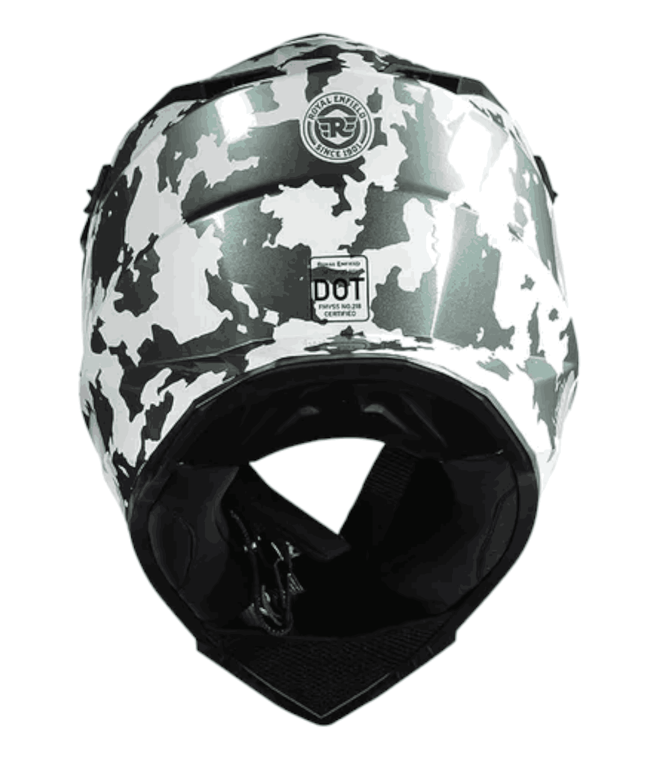 Camo discount motorbike helmet