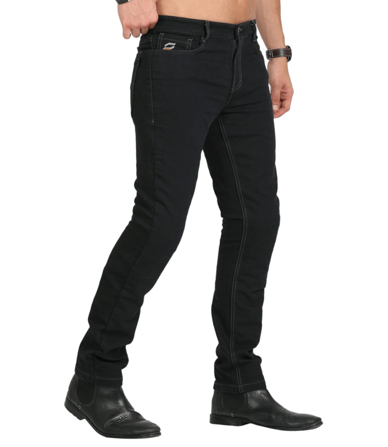 Solace Mercury Motorcycle Denim ( Black)