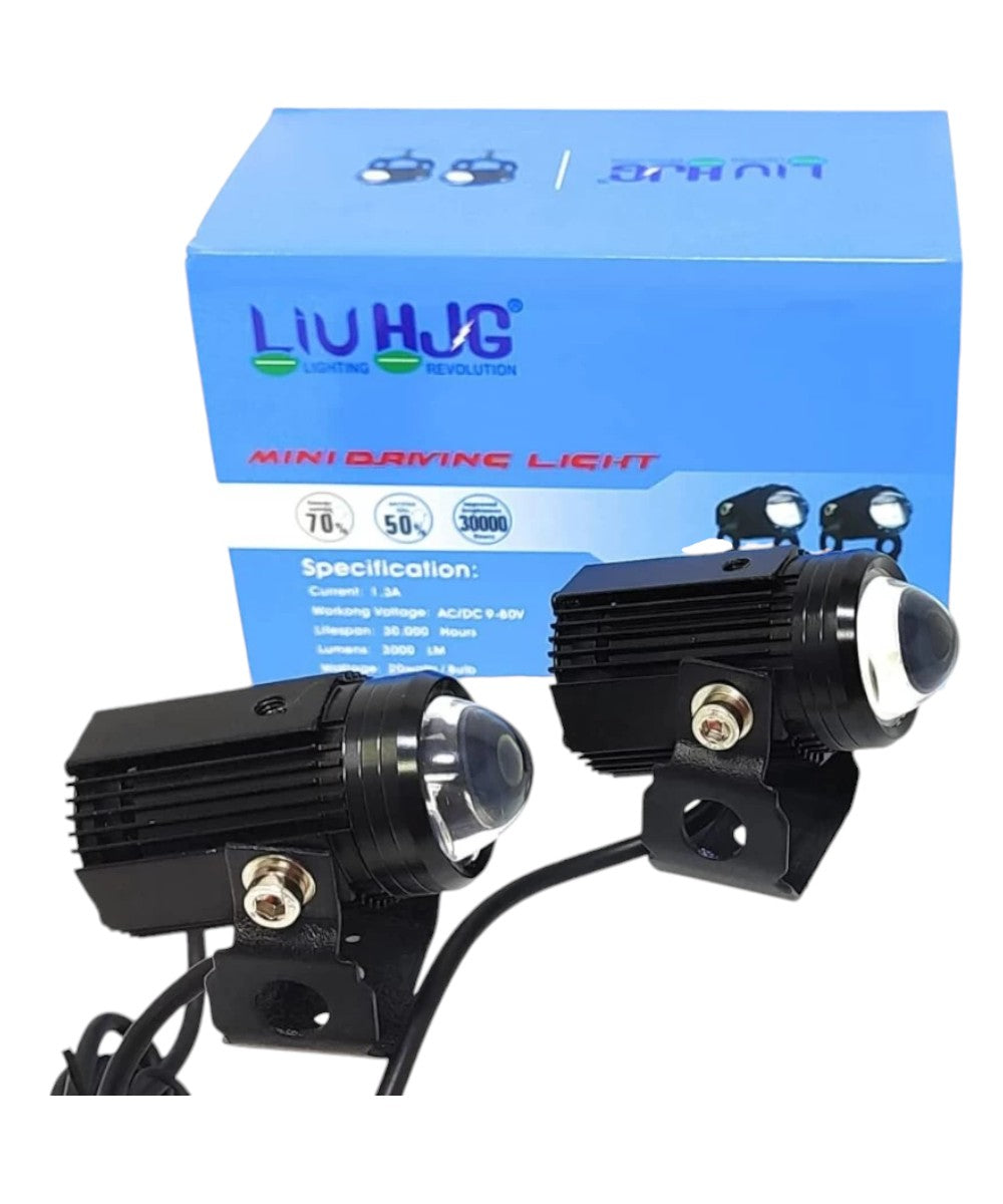 LIU HJG Mini Drive Fog Light with Switch - 40W Pair - Original