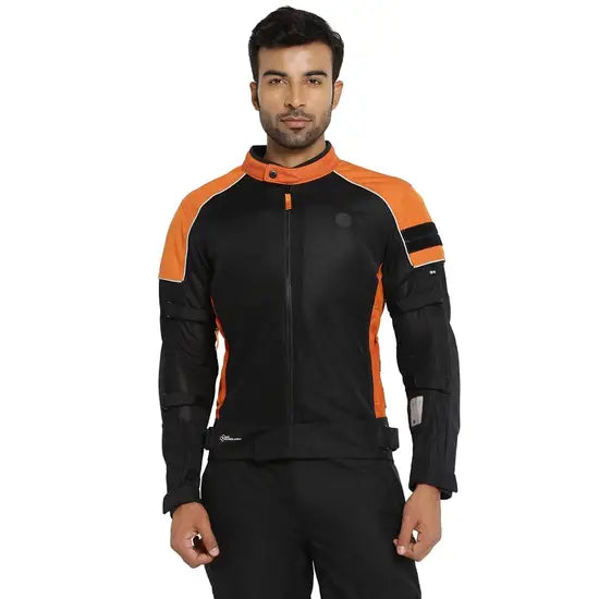 Royal Enfield  Streetwind Pro Riding Jacket - Orange