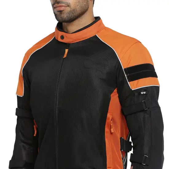 Royal Enfield  Streetwind Pro Riding Jacket - Orange