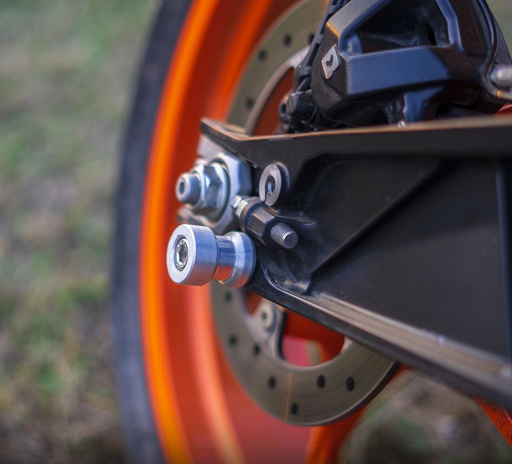 Zana Rear Paddock Spools For Ktm Duke 390 Gen 3