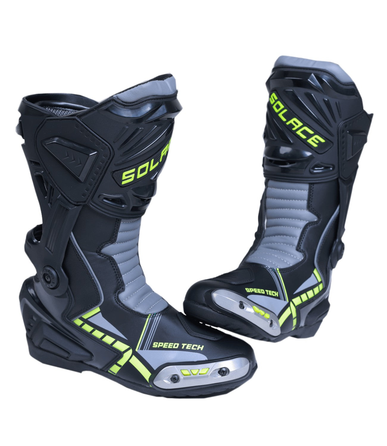 Solace SPEEDTECH V2 BOOTS - Black Hi-Viz