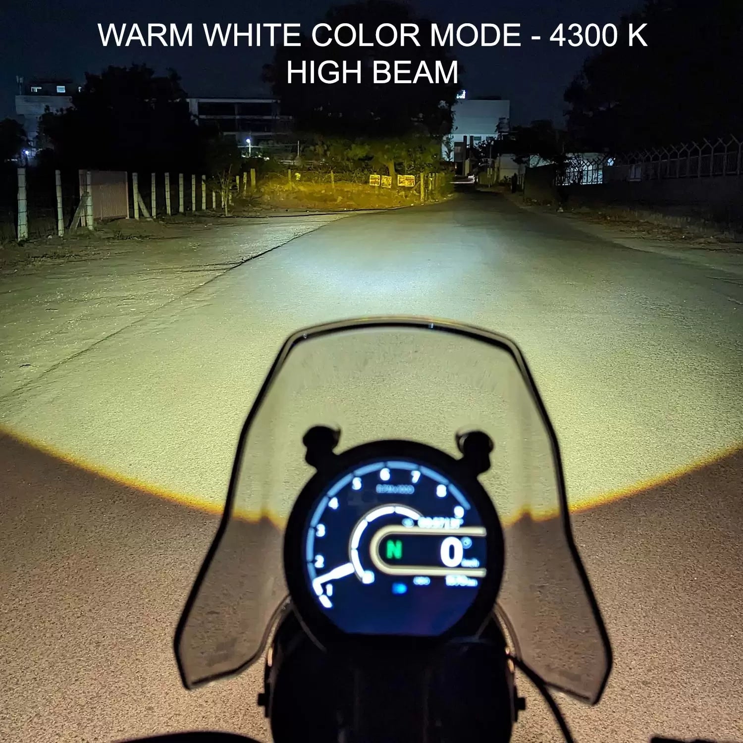 Vaishnu LED Touring Headlight For Royal Enfield Guerrilla / Himalayan 450